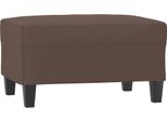 Vidaxl Sgabello Marrone 70X55X41 Cm In Pelle Finta