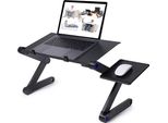 Inf Tavolo Per Laptop Regolabile Intelligente 17 Pollici Nero