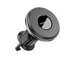 Supporto Per Auto Con Caricatore Magsafe 7,5W Griglia Di Ventilazione, Borofone Nero