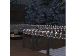 The Living Store Luce Di Corda 240 Led Multicolore 10 M Pvc