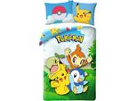 Halantex Lino Incluso Giardino Dei PokéMon Cotone, 140/200, 70/90 Cm