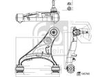 Braccio Oscillante Anteriore Landrover Discovery 2,7Td/3,0/3,0Td/5,0 09- Pr Superiore
