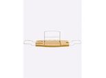 Badaccessoire-Set HEINE HOME, beige (natur), Edelstahl, Badaccessoires-Sets