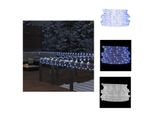 Vidaxl Corda Luminosa 240 Led Bianco Freddo 10 M Pvc - Illuminazione Natalizia