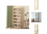 Vidaxl Libreria/Divisorio 80X30X199,5 Cm In Legno Di Pino Massiccio - Librerie E Scaffali