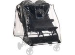 Parapioggia Universale Hauck Per Passeggino 51 X 72 X 88 Cm Con Bordo Riflettente, Finestra Di Contatto E Ventilazione, Facile Fissaggio In Velcro Sul Passeggino (Trasparente)