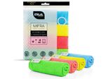Erla Mifra Set Di 4 Panni In Microfibra 30X30