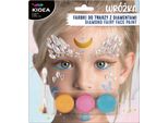 Set Di Colori Per Il Viso Con Diamanti Fairy Kidea