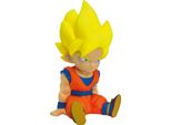 Skarbonka Dragon Ball - Son Goku Super Saiyan 19 Cm, Pvc, Licencjonowana