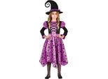 Fiestas Guirca Costume Da Strega Lilla - Vestito E Cappello Da Strega Per Ragazze 10-12 Anni Fiestas Guirca