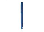 Parker - Penna Stilografica Im Monochrome Blue, Fine, Confezione Regalo