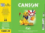 Canson C629012000 Canson Zeichenpapier Kids, Din A4, 90 G/Qm