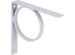 Alberts 806293 Mensola Tom, Mensola Disponibile In Vari Colori Di Tendenza, Mensole In Coppia O Singolarmente, Dimensioni 205 X 205 X 30 Mm