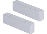 Alberts 837693 Mensola Mona, Una Coppia, Mensole In Diverse Misure, A Scelta In Vari Colori Di Tendenza, Mensole In Coppia O Singolarmente, Dimensioni 60 X 200 X 40 Mm