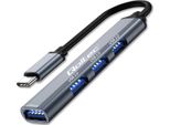 Qoltec Hub Adapter Usb C 3.1 4In1, Usb 3.0, 3X Usb 2