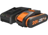 Batteria Da 2,0 Ah 20 V Con Caricabatterie Worx Power Share WA3601