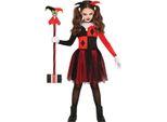 Supereroe Clown Halloween Costume Avventura Figura Con Tutu Divertente Joker Mr Smile Creativo Cartoon Divertimento Bambini Carnevale Party Outfit, Dimensioni: 110/116 Colore: Nero