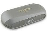 Guess Cuffie Bluetooth Gutwsc2Mcdse Tws + Docking Station Taupe Logo Allungato Stampato In Metallo