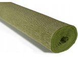 Carta Crespa 50X250Cm 180G Verde Oliva