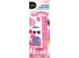 Set Di 3 Matite E 3 Gomme Al Profumo Di Cheesecake Al Lampone Kidea