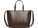 S.Oliver Borsa Shopper Shopper Dark Brown Marrone Scuro