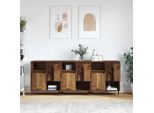 Maison Exclusive - Credenze 3 Pezzi Legno Antico 180 X 35 X 70 Cm Materiale Ligneo