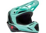 Fox V3 Drip Motocross Helm, TüRkis, M (57/58)
