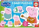 Baby Puzzles - Educa - Peppa Pig - 4 Pieces