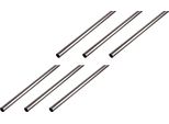 Alberts 6 X Tubo Tondo, Acciaio Grezzo, Ø16 X 1 Mm, Lunghezza 1 M