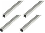 Tubo Quadro Alberts In Fascio, Alluminio, Anodizzato Argento