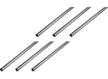 Alberts 6 X Tubo Tondo, Acciaio Grezzo, Ø12 X 1 Mm, Lunghezza 2 M