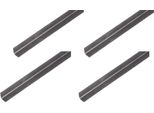 Alberts 4 X Profilo Angolare, Acciaio Grezzo, 20 X 20 X 2 Mm, Lunghezza 2 M