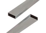 Alberts 2 X Tubo Rettangolare, Acciaio Grezzo, 40 X 20 X 2 Mm, Lunghezza 1 M