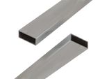 Alberts 2 X Tubo Rettangolare, Acciaio Grezzo, 40 X 20 X 2 Mm, Lunghezza 2 M