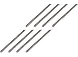 Alberts 8 X Tondino, Acciaio Grezzo, Diametro Ø12 Mm, Lunghezza 1 M
