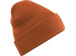 Cappello / Berretto Unisex In Maglia Beechfield, Extra Morbido RW210 (Taglia Unica) (Zucca)