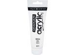 Daler Rowney Graduate Colore Acrilico, 120 Ml, Bianco