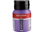 Amsterdam Serie Standard Flacone Di Colore Acrilico 500 Ml Viola Oltremare 507