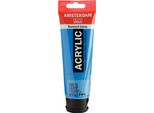 Royal Talens Talens Amsterdam Vernice Acrilica 120 Ml 572 - Ciano Primario