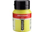 Bottiglia Di Vernice Acrilica Amsterdam Serie Standard 500 Ml Verde-Giallo 243