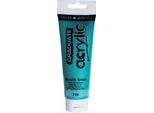 Daler Rowney Graduate Acrylic Paint Metallic Green 120 Ml 1 Pz