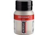 Bottiglia Di Vernice Acrilica Amsterdam Serie Standard 500 Ml Argento 800