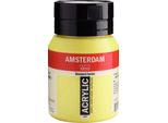Amsterdam Serie Standard Flacone Di Colore Acrilico 500 Ml Azo Giallo Limone 267