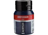 Bottiglia Di Vernice Acrilica Amsterdam Serie Standard 500 Ml Blu Di Prussia (Phthalo) 566