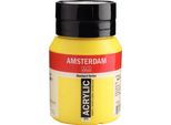 Bottiglia Di Vernice Acrilica Amsterdam Serie Standard 500 Ml Giallo Primario 275