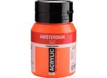 Bottiglia Di Colore Acrilico Amsterdam Serie Standard 500 Ml Vermiglio 311