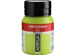 Bottiglia Di Vernice Acrilica Amsterdam Serie Standard 500 Ml Giallo-Verde 617