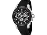 Jaguar J688/1 Special Edition Cronografo Orologio Da Uomo Orologio In Silicone Crono Data Nero