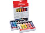 Royal Talens Vernice Acrilica Amsterdam Introset Ii, 12 X 20 Ml
