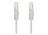 Cavo Di Rete RJ45 Utp Nanocable 10.20.0101-L150 Cat.5E/ 1,5M/Grigio